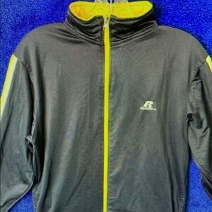 Kids Gray Jacket with Yellow Accents